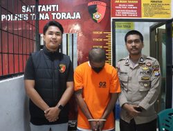 Tidak Lebih Dari 24 Jam, Resmob Polres Tana Toraja Berhasil Bekuk Pelaku Pencurian