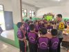 Police Go To School, Bhabinkamtibmas Sangalla Tanamkan Disiplin dan Semangat Belajar Sejak Dini