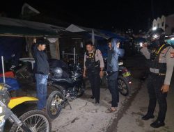 Patroli Perintis Presisi Sat Samapta Polres Tana Toraja Wujudkan Rasa Aman di Malam Hari