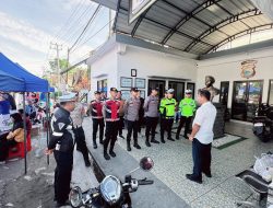 Polres Tana Toraja Hadir di Tengah Masyarakat, Amankan Kegiatan Car Free Day di Plaza Kolam Makale