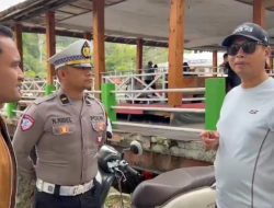 Kapolres Tana Toraja CekPersonil Pengamanan, Car Free Day di Makale Berjalan Lancar