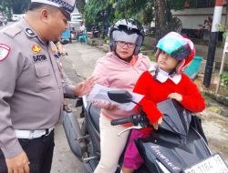 Sosialisasikan Ops Zebra: Awali Pagi, Sat Lantas Gatur Pagi Bentuk Pelayanan Prima ke Masyarakat