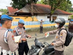 Operasi Zebra 2025, Propam Lakukan Pemeriksaan Internal Kelengkapan Berkendara Personel Polres Tator