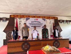 Wakapolres Tana Toraja Hadiri Doa Bersama Pembangunan Sekolah Rakyat di Mengkendek