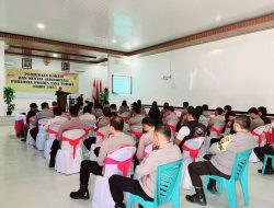 Polres Tana Toraja Perkuat Mental dan Rohani Personel Lewat Binrohtal