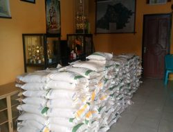 Bantuan Pangan Beras Kembali di Salurkan Untuk Warga Desa Purwosari Kecamatan Tomoni Timur