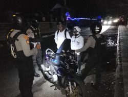 Patroli Perintis Presisi Sat Samapta Polres Tator Jaga Kamtibmas dan Berikan Imbauan kepada Warga