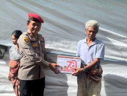 Bakti Sosial Sat Reskrim Polres Tana Toraja: Bantuan untuk Warga Terdampak Kebakaran