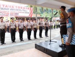 34 Personil Naik Pangkat Pengabdian dan Reguler, AKBP Budi Hermawan: Reward Hasil Prestasi Kerja