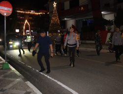 Pengamanan Libatkan 234 personil, Perayaan Malam Tahun Baru di Tator Aman dan Lancar