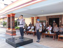 Polres Tana Toraja Gelar Apel Pasukan Operasi Keselamatan Pallawa 2026