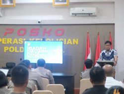 Pembinaan Rohani, Polda Sulsel Gelar Ibadah Perdana Oikumene Tahun 2026