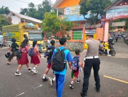 Optimalkan Strong Point Pagi, Satlantas Wujudkan Kamseltibcarlantas di Kota Makale