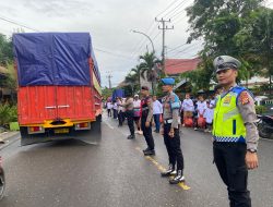 Pengamanan Humanis Warnai Car Free Day di Plaza Kolam Makale, Polres Tana Toraja Pastikan Kegiatan Aman dan Lancar