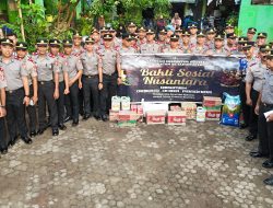 SIP Angkatan 55 Resimen Desaka Dhira Pradhipa Polda Sulsel Laksanakan Bakti Sosial di Panti Asuhan An-Nashar Makassar